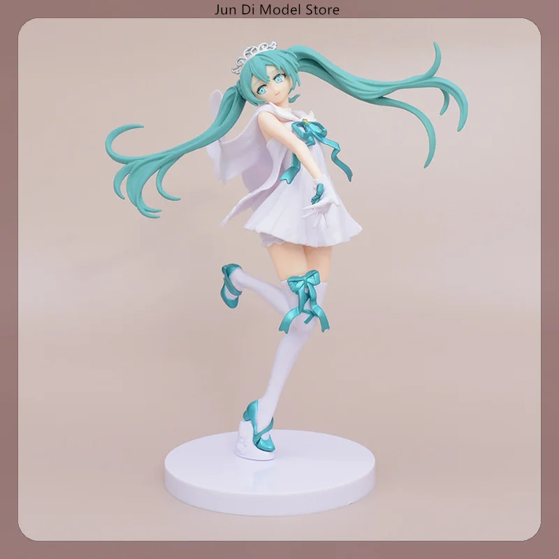 10cm Hatsune Miku Angel 2 Generation Beautiful Girl Figure Model Statue Boy Collection Desktop Decoration Ornament Toys Gifts