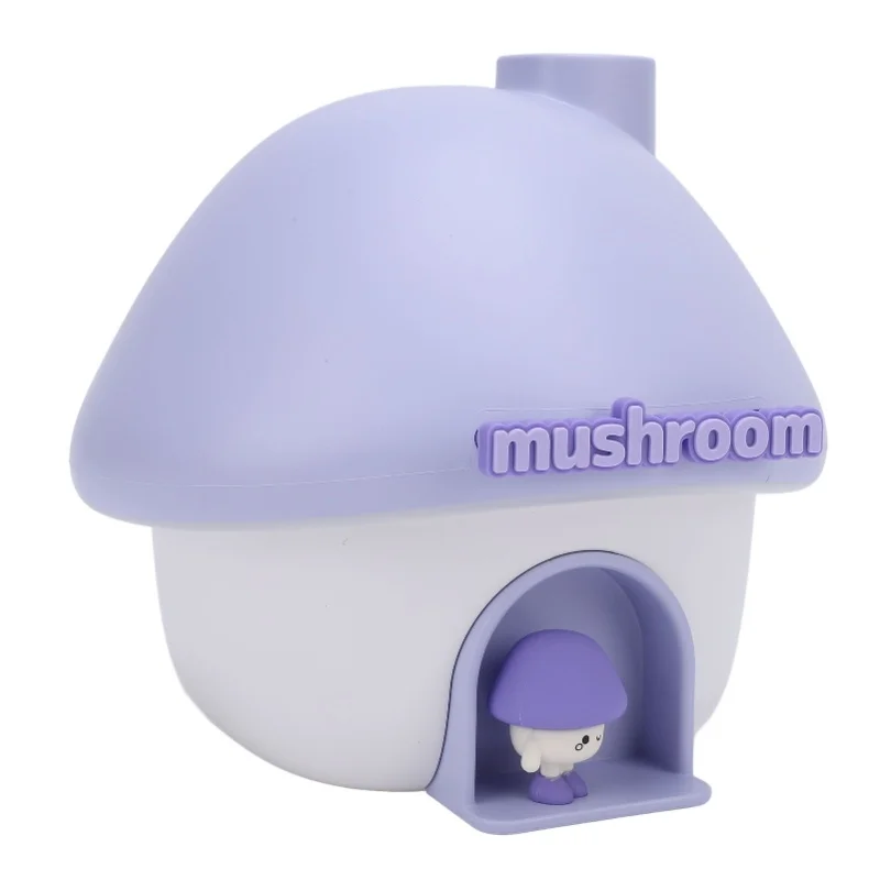 

Дизайн грибного дома, небольшой увлажнитель воздуха, 300 мл, персональный настольный светильник для спальни, офиса, автомобиля, путешествий, портативный увлажняющий крем для ароматерапии