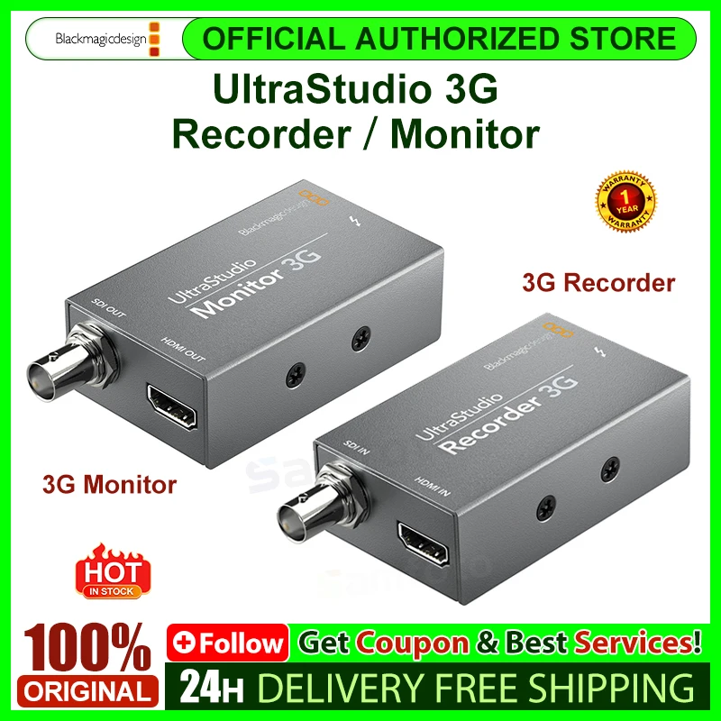 Blackmagic Design UltraStudio 3G Recorder / 3G Monitor 3G-SDI/HDMI