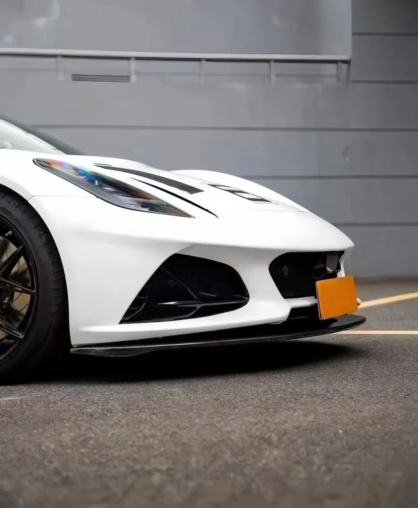 Carbon Fiber Body Kit for Lotus Emira Upgrade GT4 Style, Front Bumper, Side Skirts, Rear Spoiler.