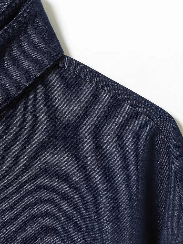 النمط الأوروبي والأمريكي 2025 الشتاء الوافدين الجدد الملابس النسائية متعددة الاستخدامات عارضة الوقوف طوق منفذها سترة #4