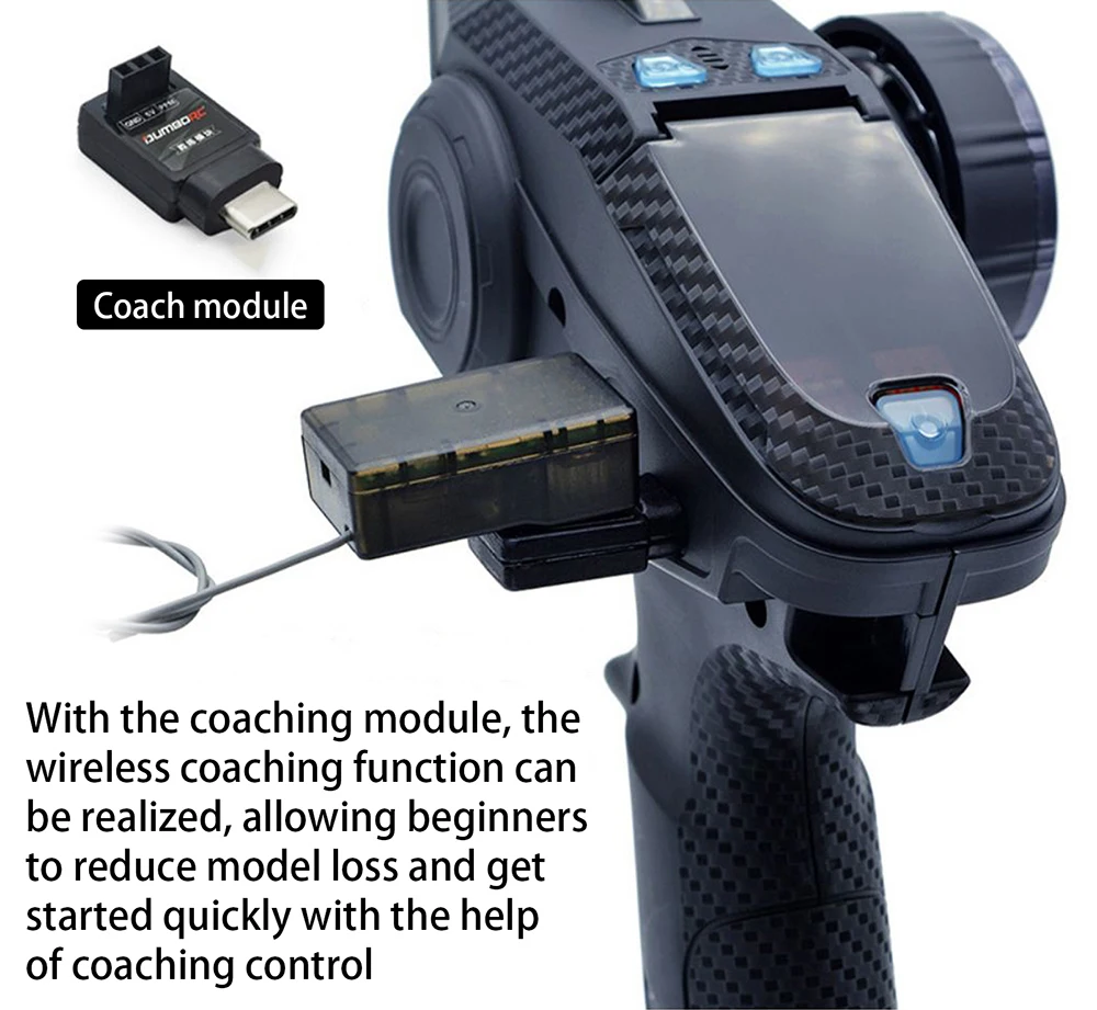 DUMBORC X6FP RC Ontvanger Draadloze Coach Module voor Zender X5P/X6PM/X6P RC Auto Boot