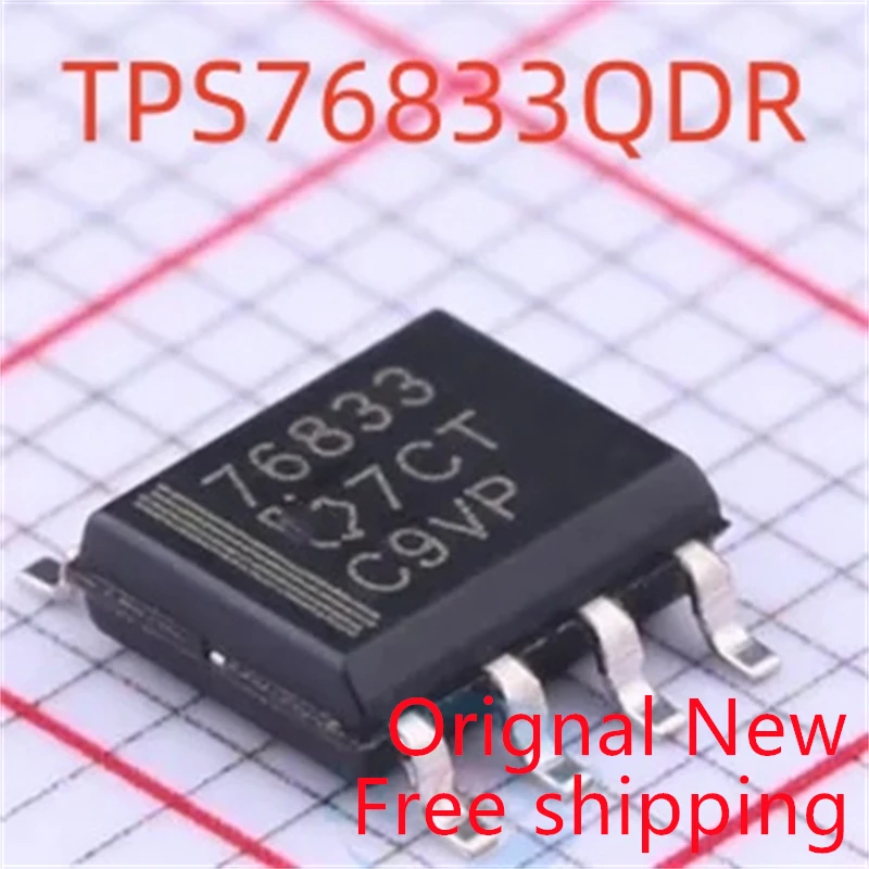 

10piece New Original TPS76833QDR TPS76833QD TPS76833 76833 SOP8 Regulator Chipset