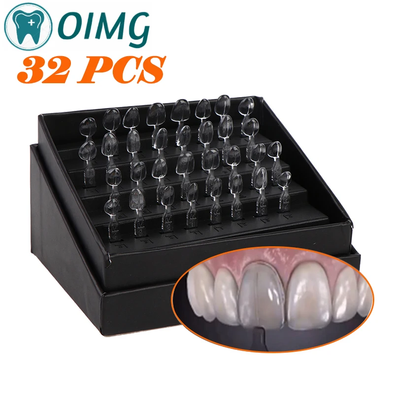 Dental Mould For Composite Resin Veneers Light Cure Filling Anterior Front Teeth Tooth Whitening Dentistry Lab Materials A