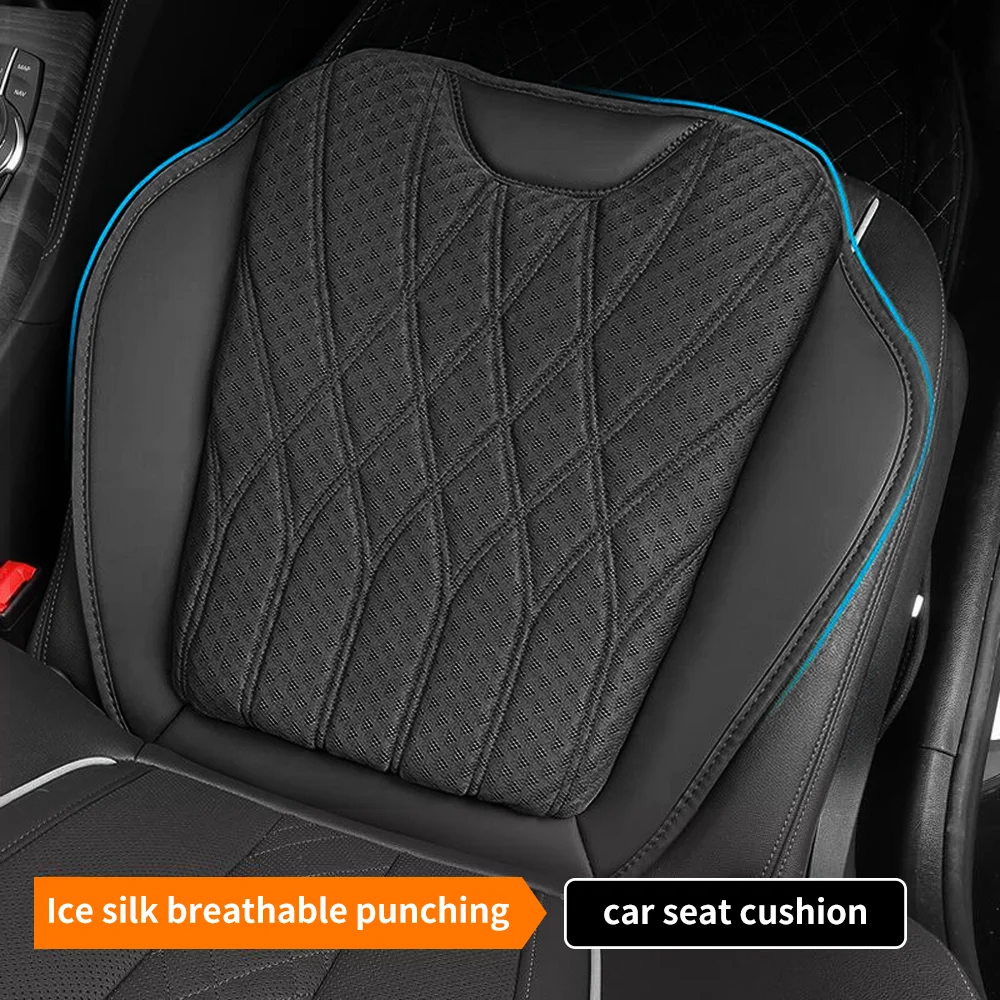 Universal Car Seat Cushion Ice Silk Seat Cover for Citroen C3 C5 AIRCROSS C5X C4 Cactus PICASSO Cross R-C3 C1 C-Crosser DS3 DS4