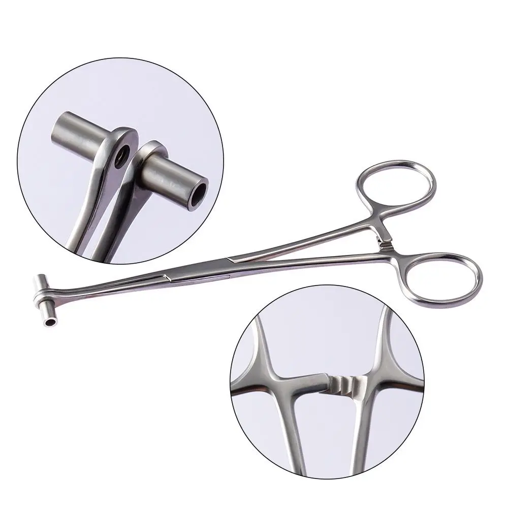 Werkzeuge, Piercing-Werkzeug, Dreieckiges Körper-Schmuck-Werkzeug, Einweg-Professionelles Werkzeug, Piercing-Klemme aus Edelstahl – Detail 10