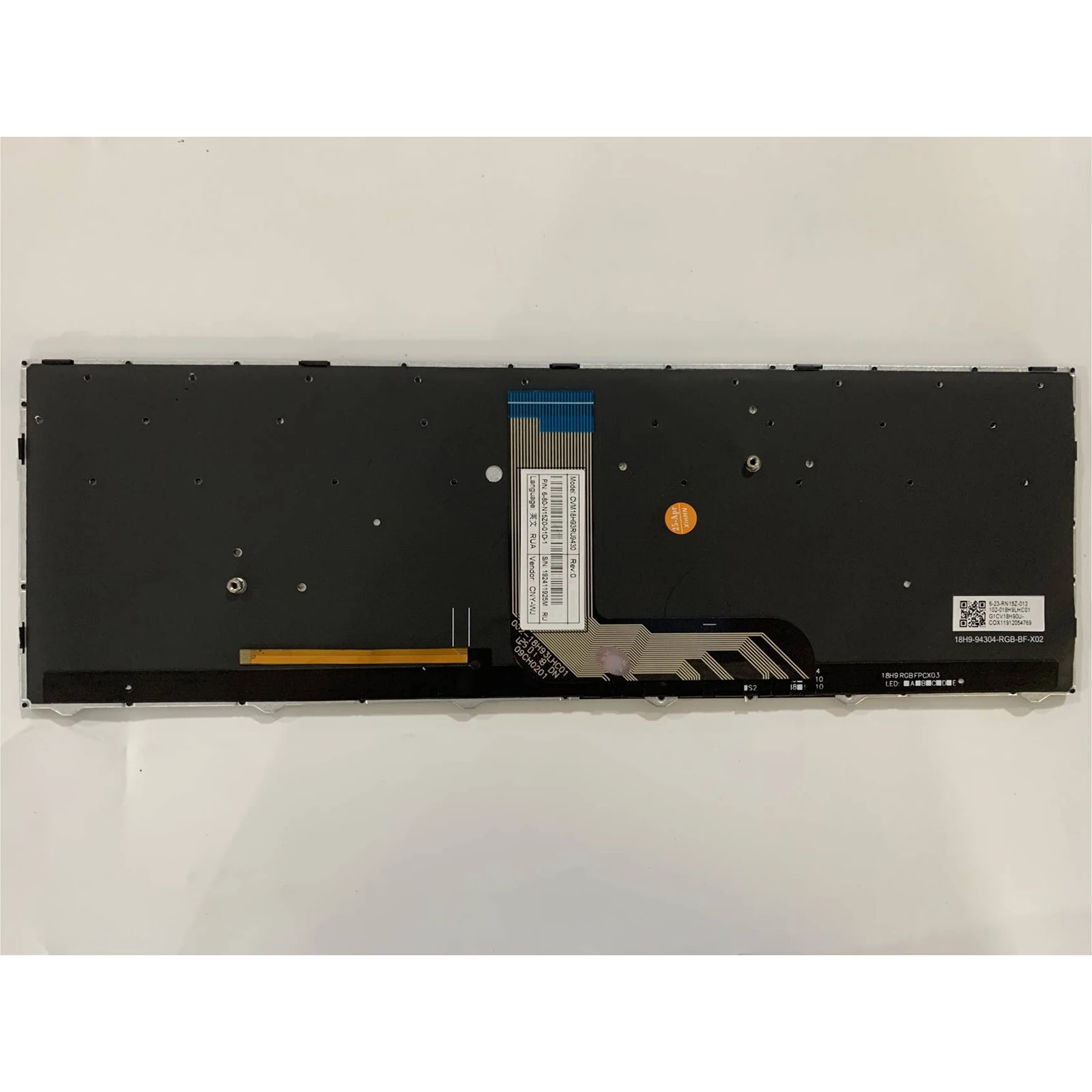 

US RU Laptop Keyboard for Haier yì15 15-1S 15P-3S 15-5S 15-15SH CVM18H93US9430 P/N:6-80-N15Z0-01D-1 1924006769M