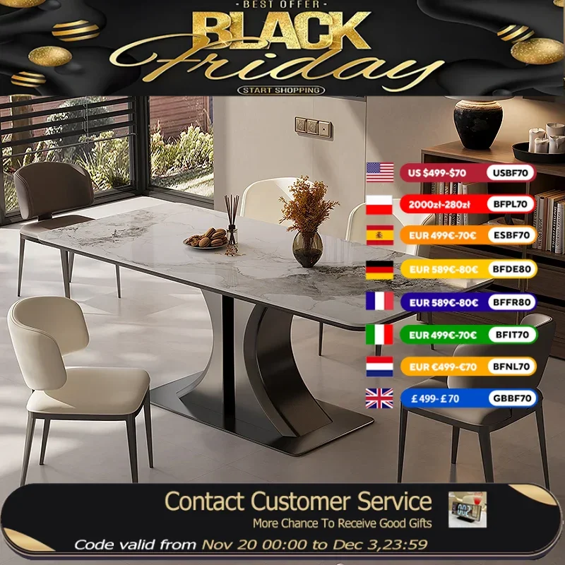 

Дизайнерские квадратные обеденные столы для чтения, кабинета, офиса, современные обеденные столы для ресторана, роскошная стальная мебель для дома Tavolo Da Pranzo