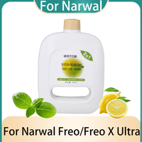 Liquid For Narwal Freo/Freo X Ultra Accessories Parts 나르왈 Freo X Ultra/Freo 930ML Lemon Scent Detergents Cleaning Solution