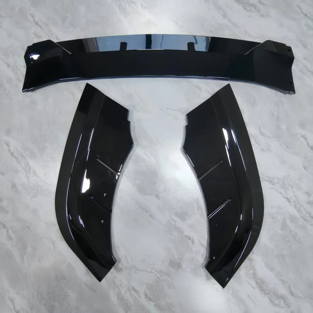 Frontbumper lip spoiler splitter diffuser voor BMW 5 Serie F10 F11 LCI standaard 2011-2014 en luxe uitvoering 2015-2017 bodykit
