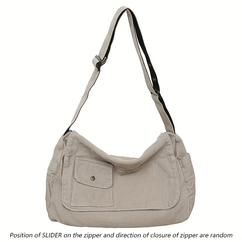 NONE Canvas Messenger Bag 4