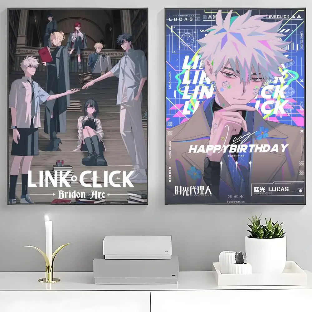 L-Link Click New Anime Poster High-definition posters, wall art for living room and home decor.