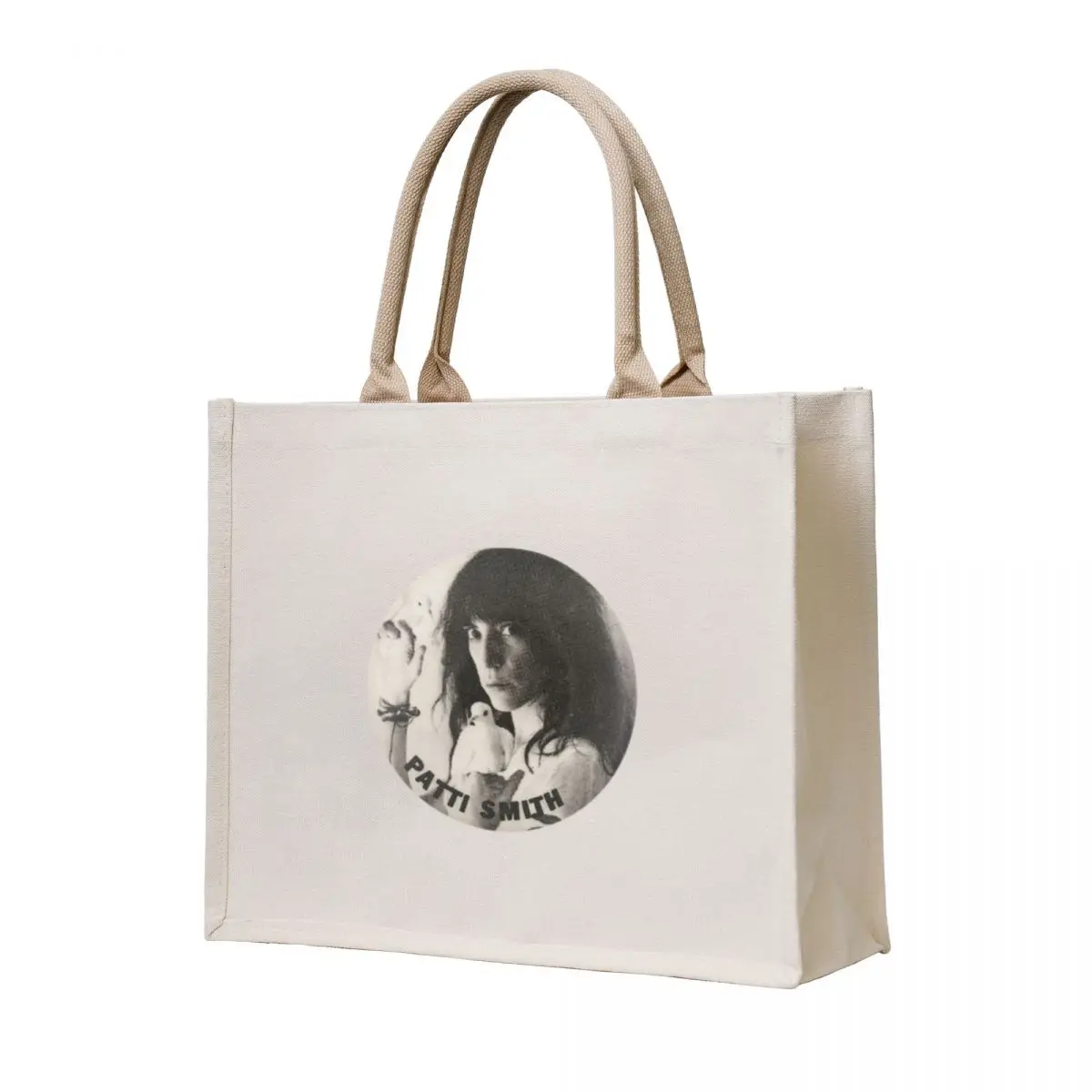 

Patti Smith Tote Bag shopper bag women canvas Big bag women eco folding hand bags