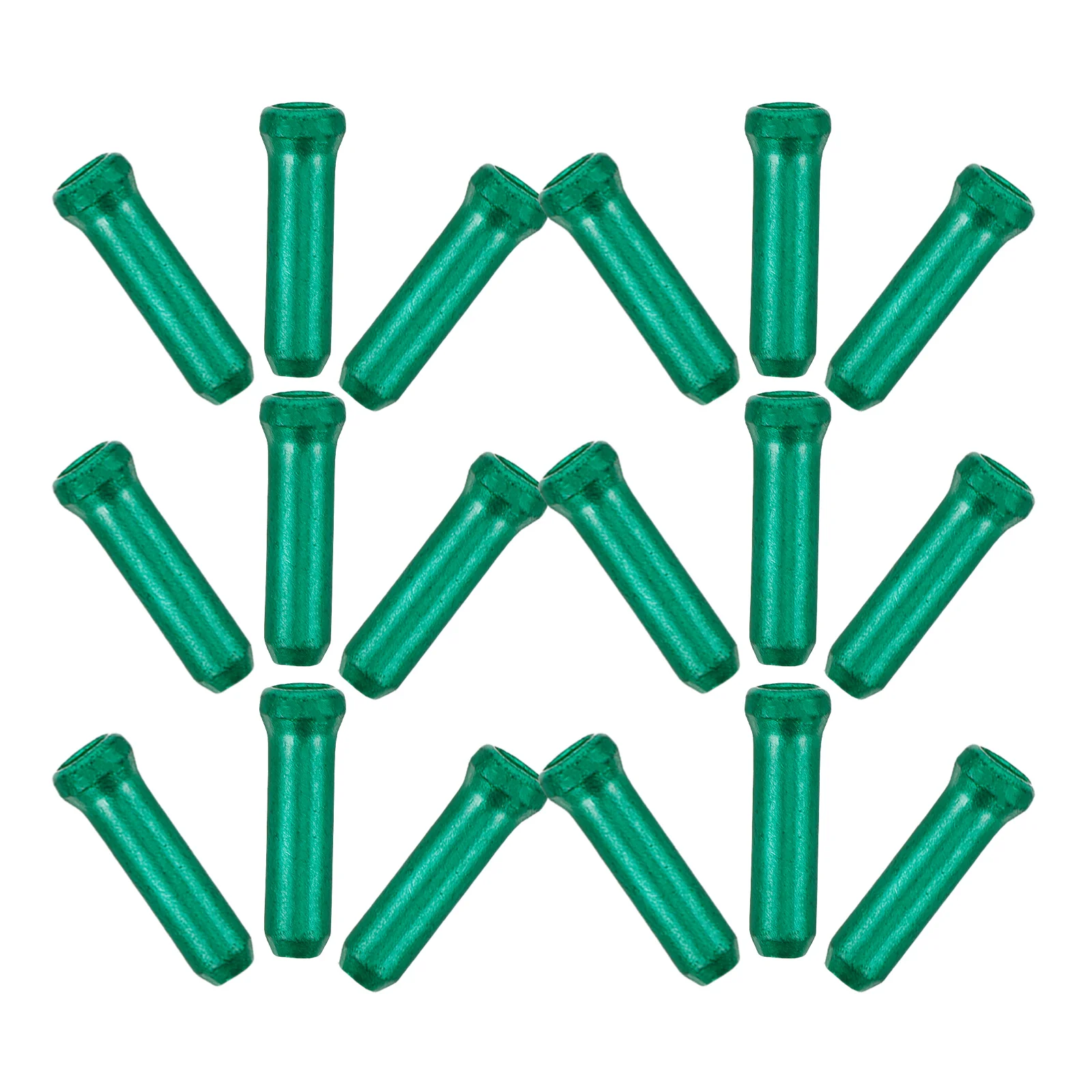 

50Pcs Aluminum Bike Brake Cable End Caps Durable Waterproof Protection Accessories for Bicycles Bike Cable End Caps