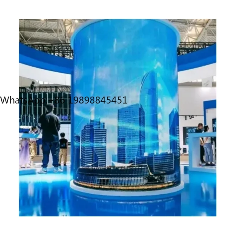 

Transparent LED Film Flexible Display High Brightness Transparent Led Screen Indoor Led Screen
