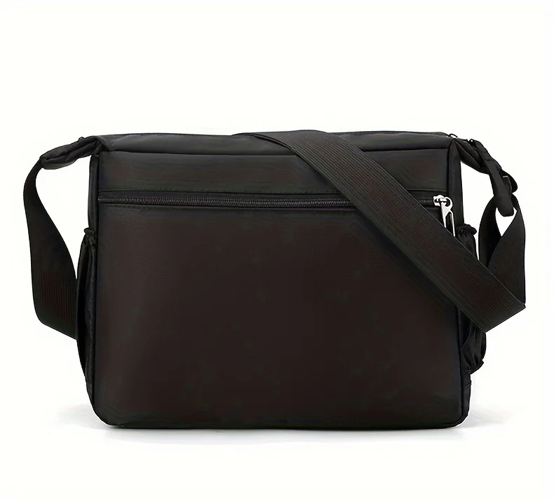 Men Multifunctional Crossbody Bag Nylon Waterproof Shoulder Bag Large Capacity Casual Male Messenger Bag Design Travel Daily