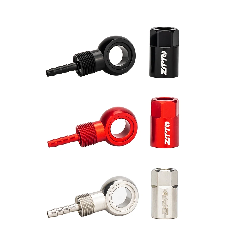 ZTTO Bike Hydraulic Brake Banjo Fitting Oil Needle Bicycle Disc Brake Hose Fitting Olive Head Connector For BH90 SLX XT XTR - view 4