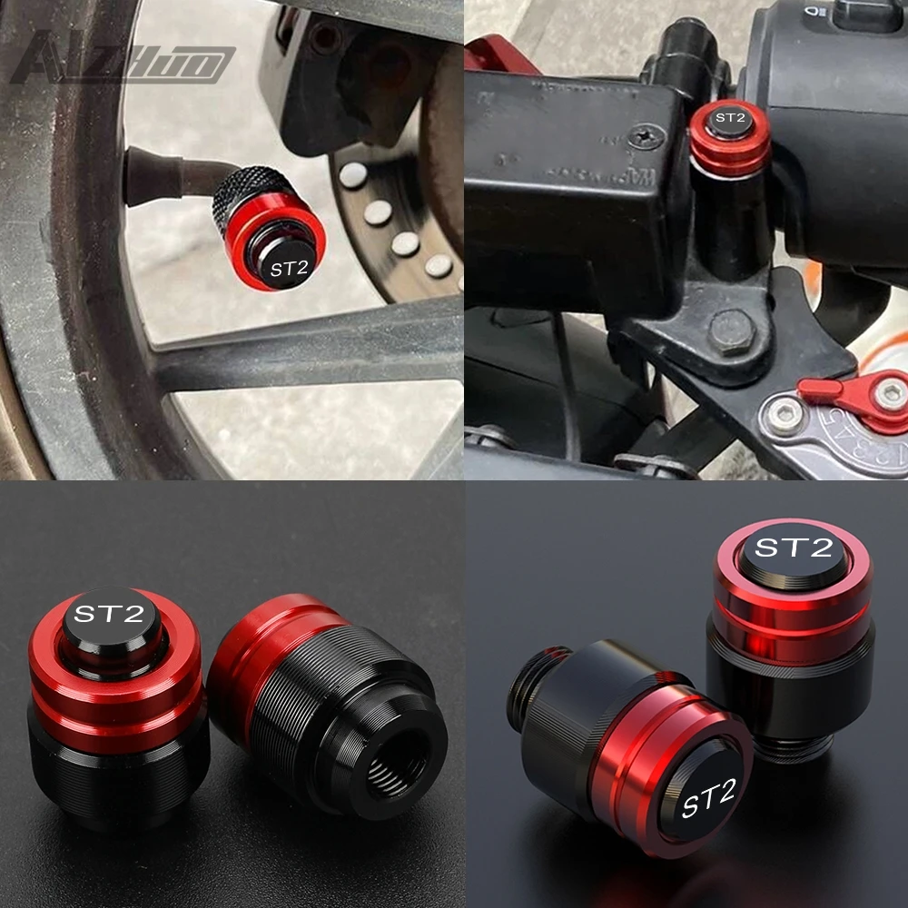 

Moto For Ducati Monster ST2 M 400 600 620 750 919 796 696 M600 ST 2 Tire Valve Stem Caps Covers M8 Rear Mirror Screw Accessories