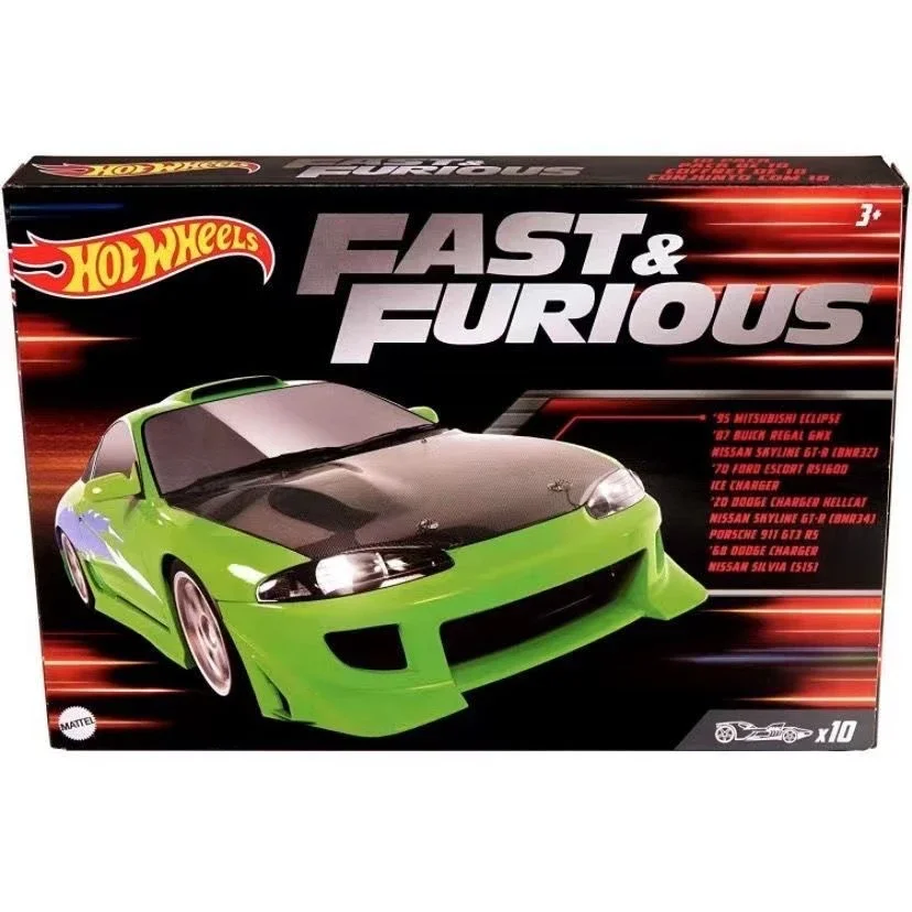 Supercar Set Hot Wheels Fast Furious Collect Toys Cars Easy Model Hotwheels Kids Gifts Birthday Surprise Box Diecast 1/64