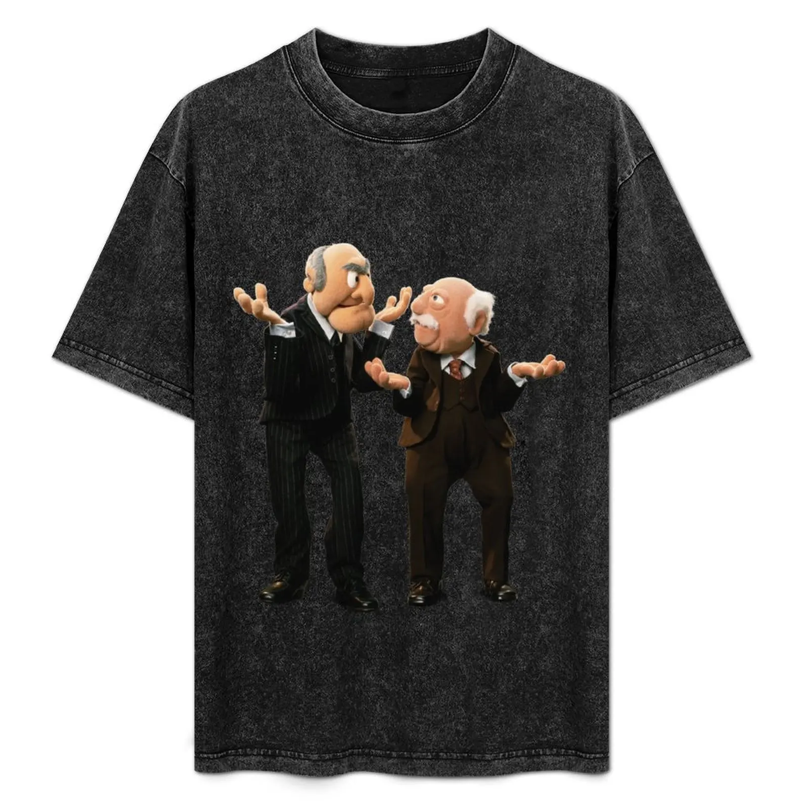 

Statler and Waldorf T-Shirt Casual Street Style Short Sleeve Tee