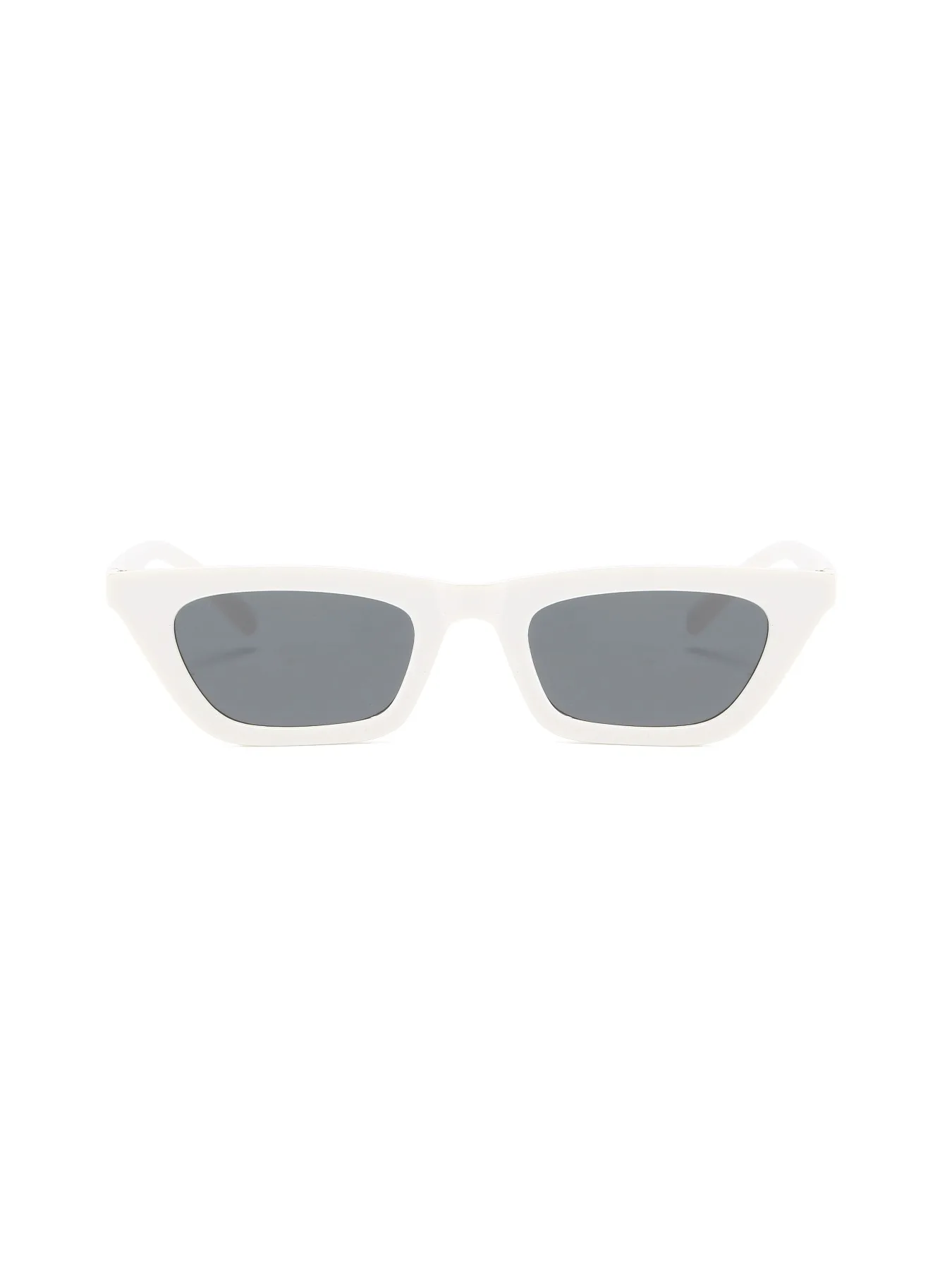 1 Pair Unisex Small Geometric Frame Minimalist Glasses for Travel, Music Festivals and Street Photography