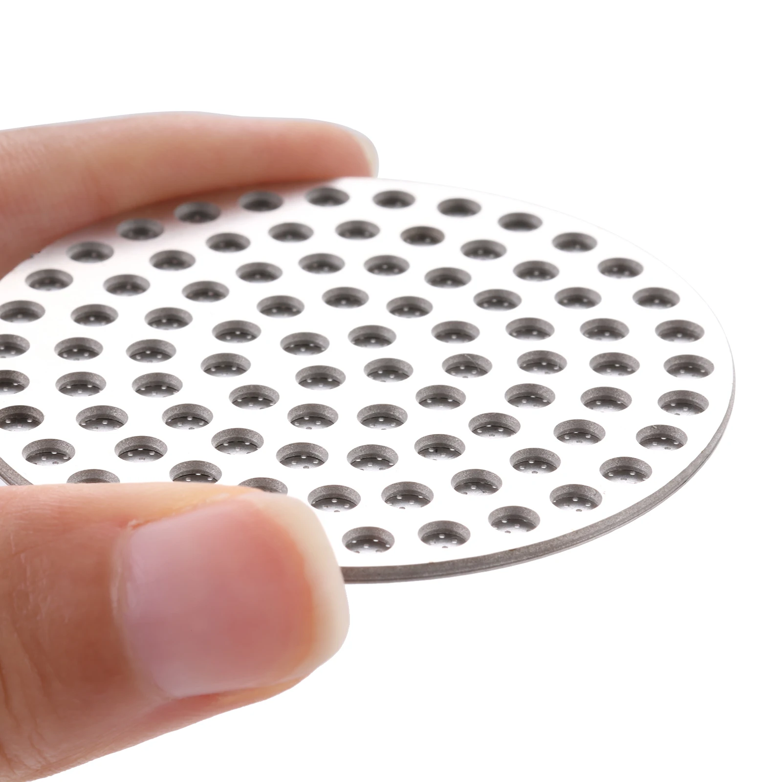 1PC 51/53/58mm Stainless Steel Coffee Puck Screen Portafilter Screen Dual-Layer Structure Reusable Everyday Use Rust-Resistant