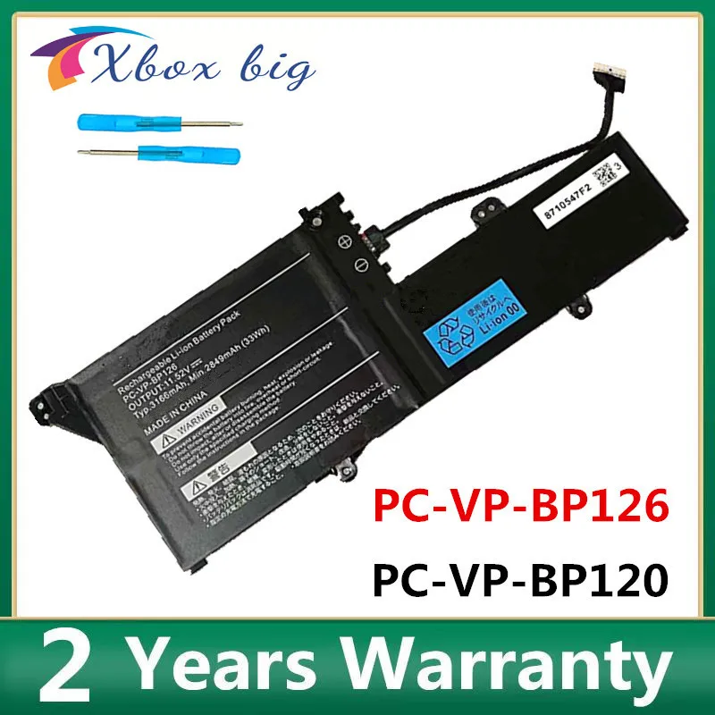 Bateria do Portátil para Nec Portátil 11.52v 33wh Novo Pc-vp-bp120pc-vp-bp126 3icp4 43 110