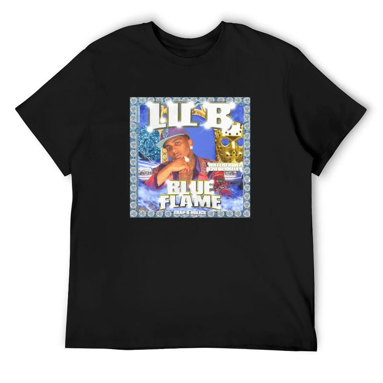 

Lil B - Blue Flame T-Shirt graphic t shirt vintage vintage new edition tees designer t shirt men