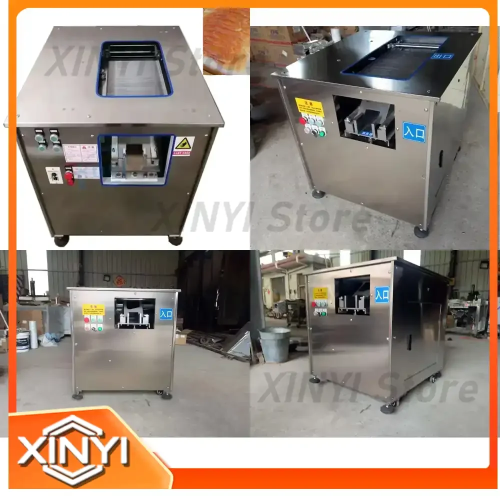 Fish Filleting Machine for Tilapia Salmon Clean Fish Meat Cutting Machine for Fish Processing Equipment Food Prep Tool