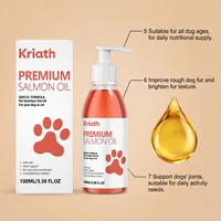 Salmon Oil For Dogs And Cats Omega-3 Fish Oil Supplement With Joint Support Heart Health Skin And Coat Care Pet Nutrition Liquid 4