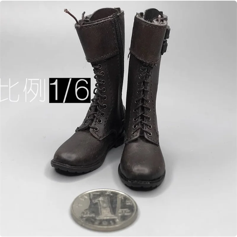 3ATOYS 1/6 Soldier Accessories Original Solid Shoes Combat Boots Model Toy Fit 12'' Action Figure Body In Stock