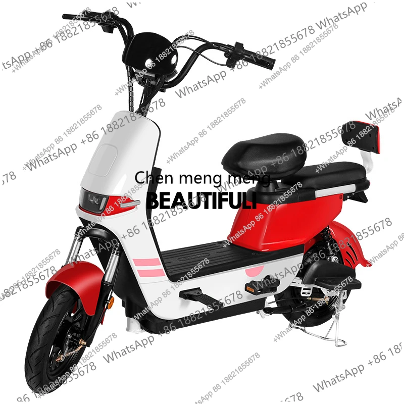 Mountain Snow Bike Lithium Battery Helps Men and Women with Variable Speed Commuting Lightweight Battery Electric Bike