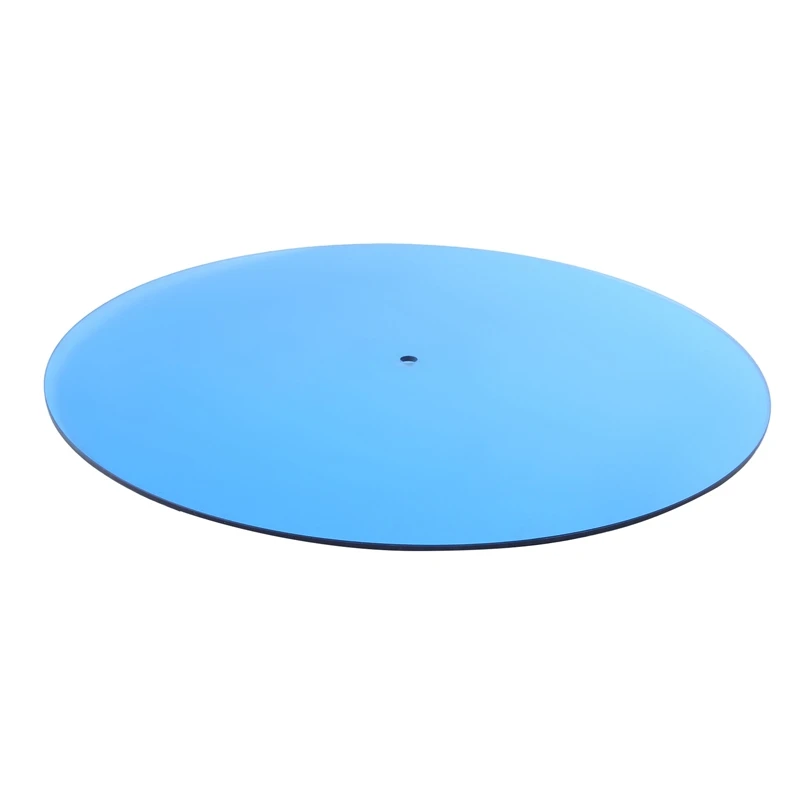 300Mm X 3Mm Acrylic Slip Mat Acrylic Turntable Mat For Phonograph Turntable Vinyl Anti-Static Practical Disc Player LP Mat B