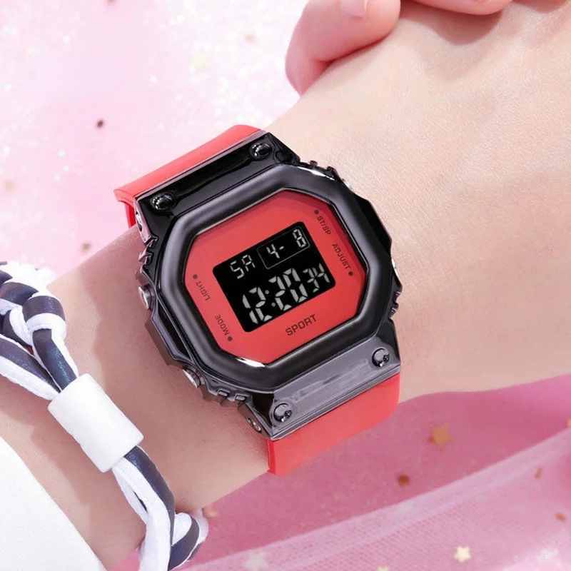 Sports Digital Watches for Men Women Fashion Multifunctional Waterproof Luminous Electronic Wristwatches Men\'s Watch Gifts