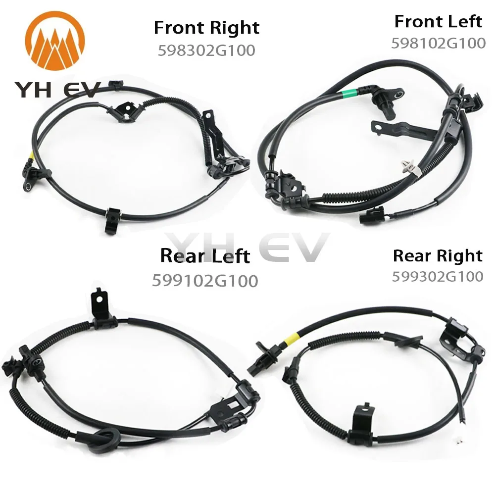 59830-2G100 ABS مستشعر سرعة العجلات الخلفية الأمامية لكيا ماجنتيس أوبتيما K5 2005-2011 ، OE 598102G100 598302G100 ABS الاستشعار #1