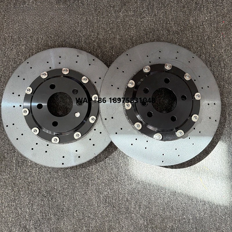 Custom Sizes Carbon Ceramic Brake Discs to Replace Original Steel Discs for S63 GT GLS G-Class  W221 W222 W223