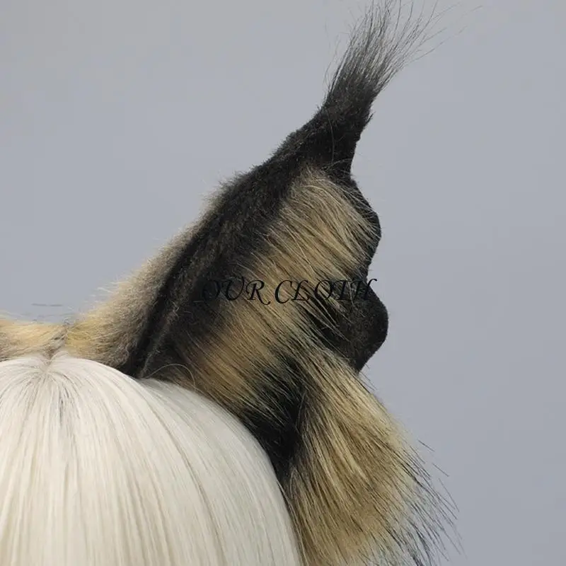

Ears Handmade Animal Furry Kitten Headband Hair Hoop for Masquerade Y1AC