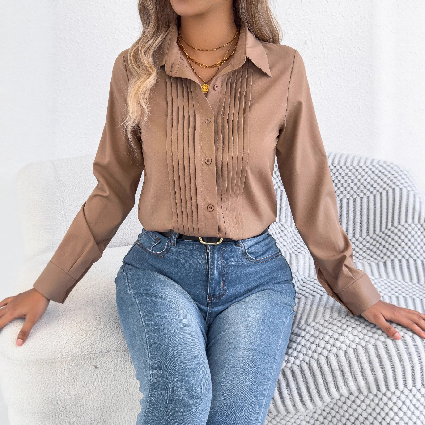 Roupas Femininas, Blusa Elegan - Winter Clothing Work avaliação e preço