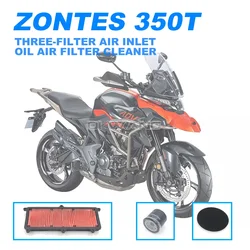Motorcycle Oil Filter For ZONTES 350T 350/T 350 T Air Filter Maintenance Parts