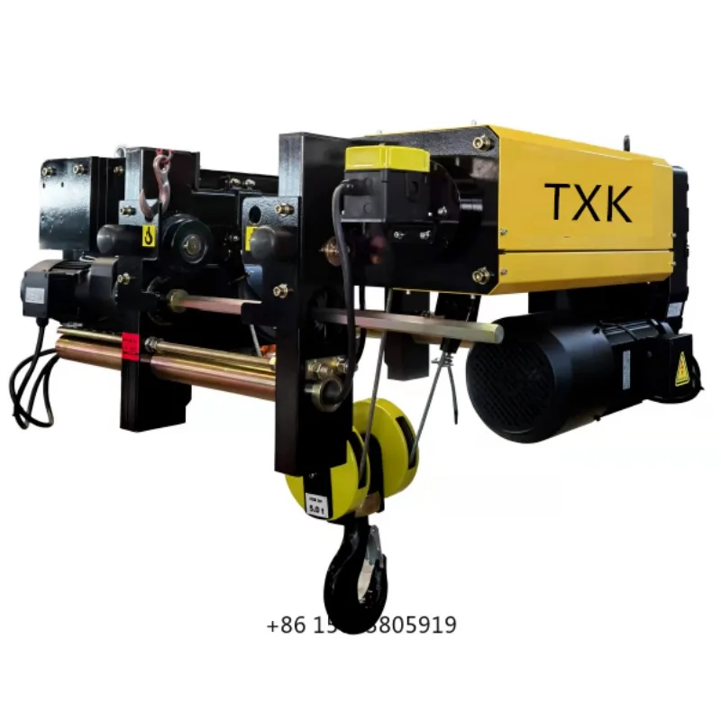 Wire Rope Hoist Manufacturers Single Girder Overhead Crane Using European Type Electric Hoist With Motorized 2T 20T M5 Grade