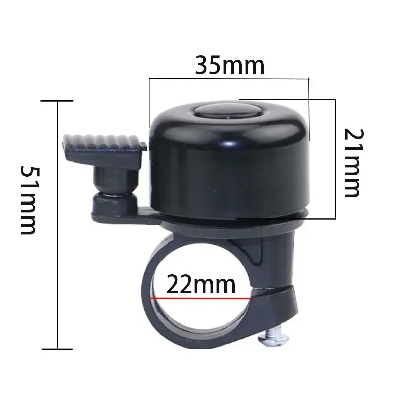 Bicycle Bell Alloy Mountain Road Bike Horn Sound Alarm For Safety Cycling Handlebar Bicycle Call Accessories