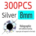 8mm Plata 300 piezas