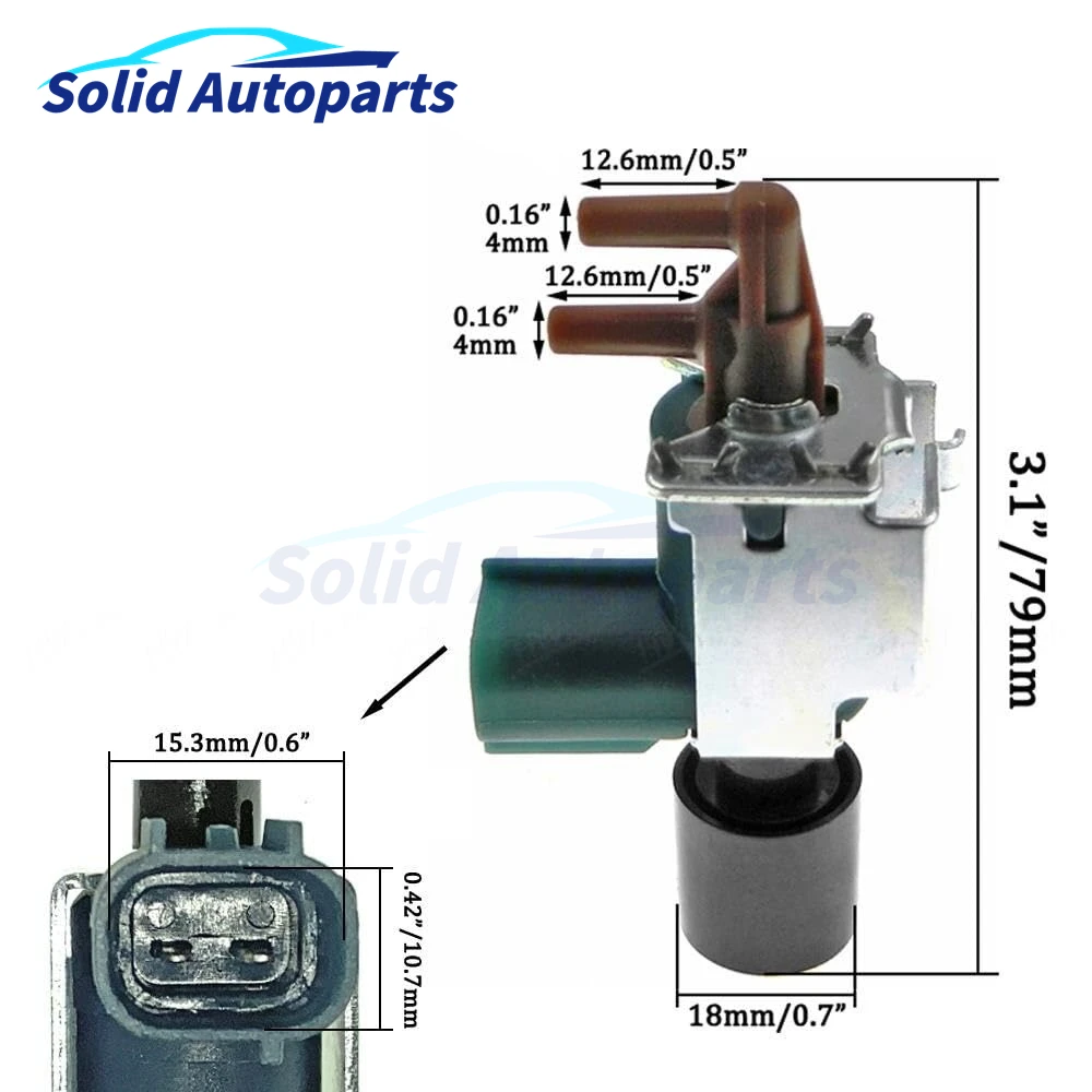 25860-30070 2586030070 Purge Control Vaccum Switching Solenoid Valve for Toyota Yaris Corolla Hilux Prado Coaster Land Cruiser