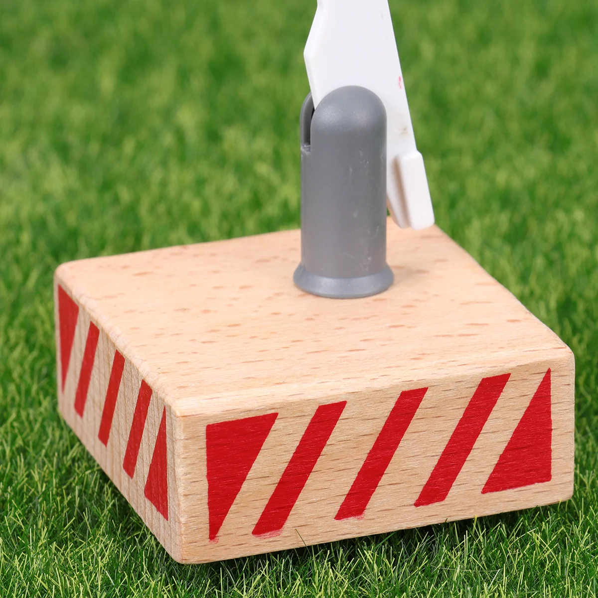 Balustrade de barrage routier en bois, 36 + mois, Imitation mobile, accessoires de jeu de circulation, cadeau d'éducation précoce