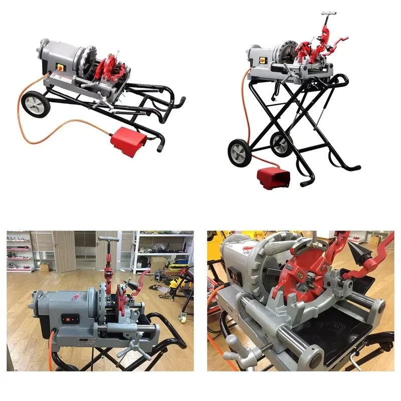 Efficiency Motor Type Electric Threading Machine Pipe Threader
