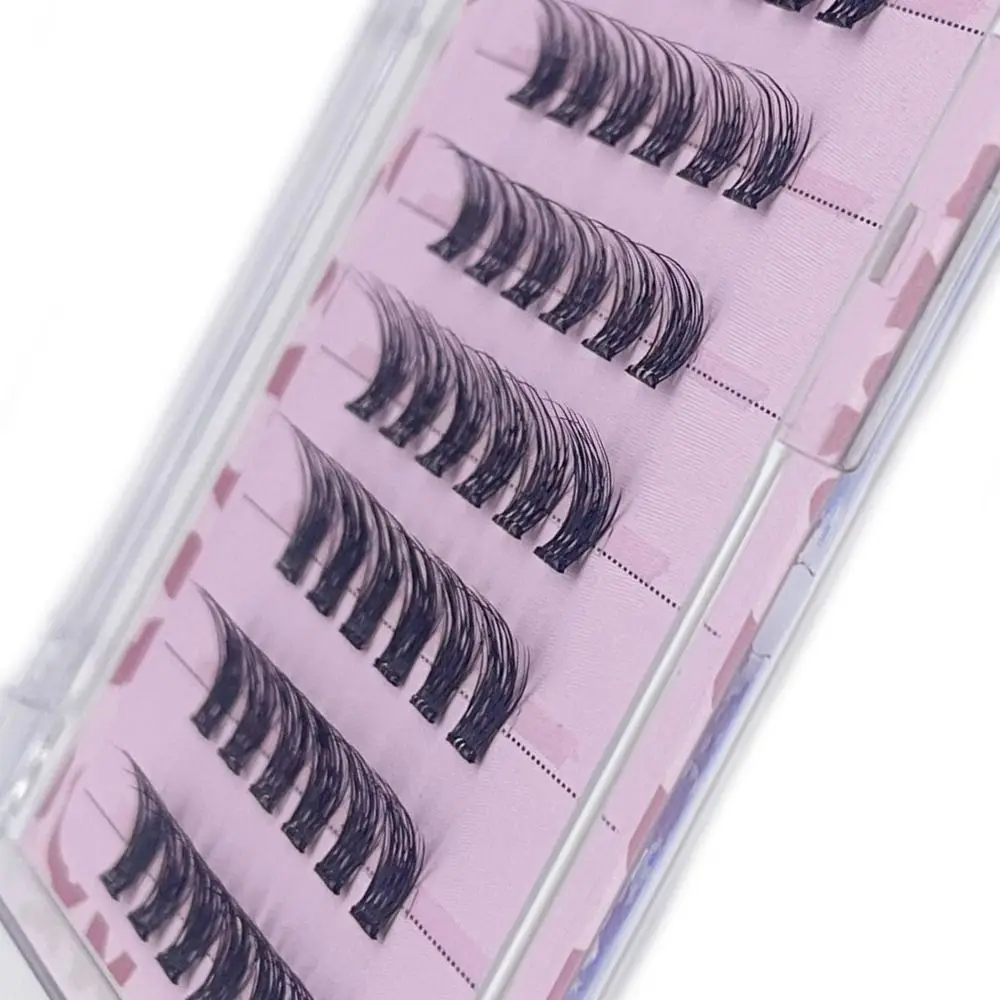 自己粘着式つけまつげ グルー不要 プレスオンまつげ 再利用可能 ナチュラルなウィスピー感 プレグルー済みつけまつげ