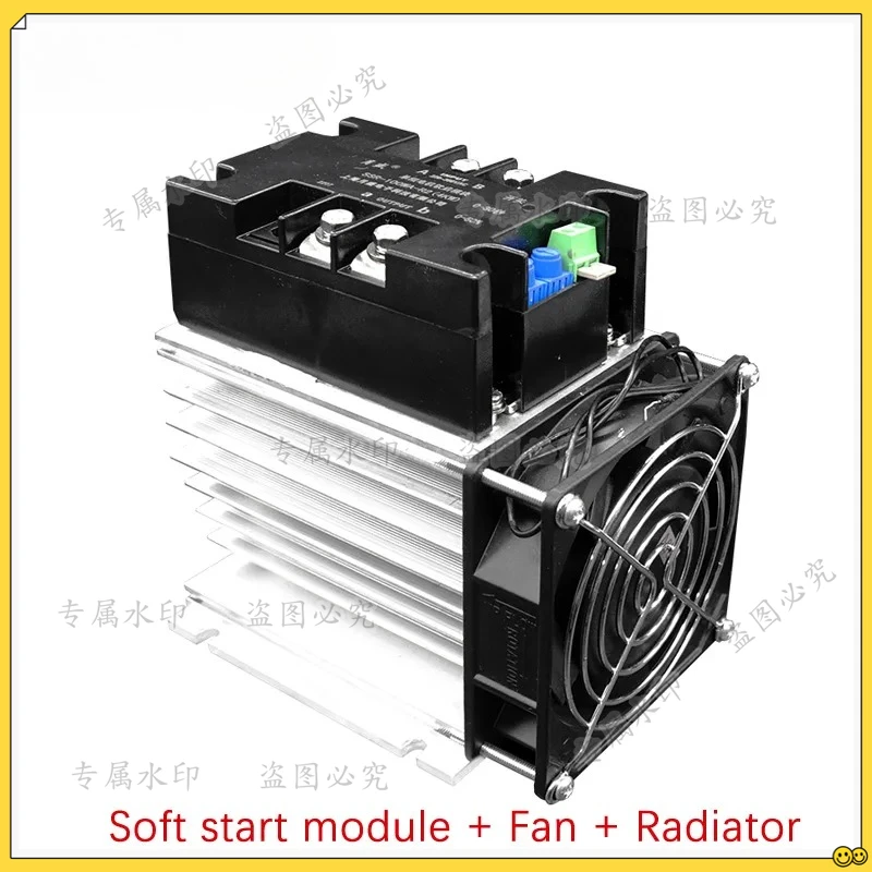 

Single-phase intelligent Motor Soft Starter Soft Start Module Slow Start For Water Pump Motor Module With Fan Radiator