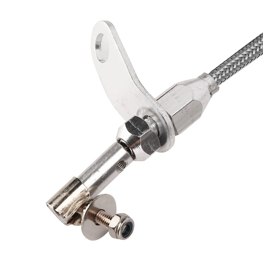 

Transmission Stainless Braided Gearbox Insertion Cable Kit for Chrysler/Dodge/Plymouth 904 Transmissions Down Throttle