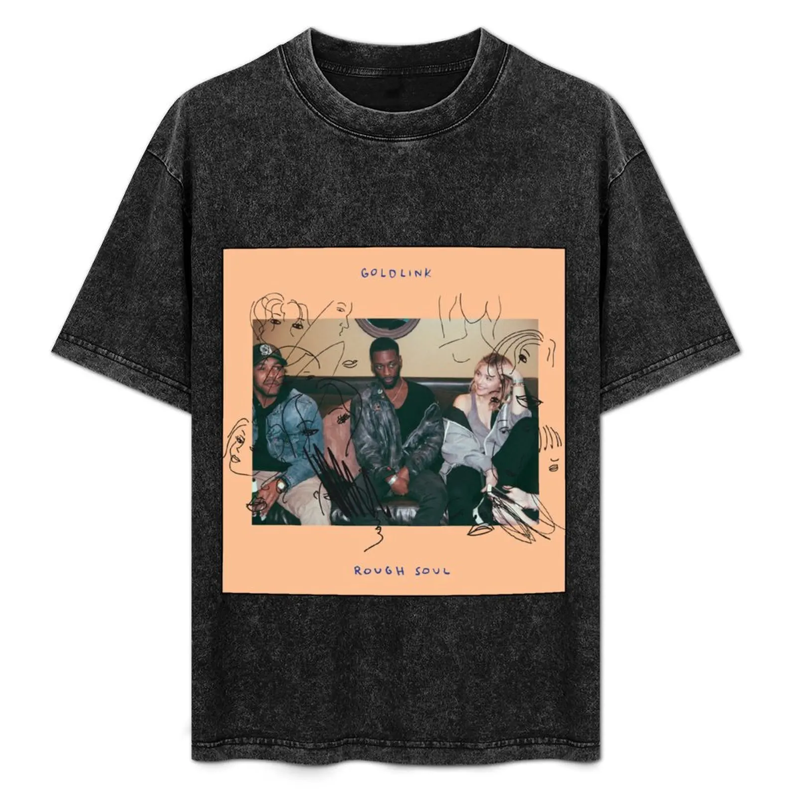

Футболка GoldLink Rough Soul Забавные футболки забавные костюмы летняя рубашка мужская футболка