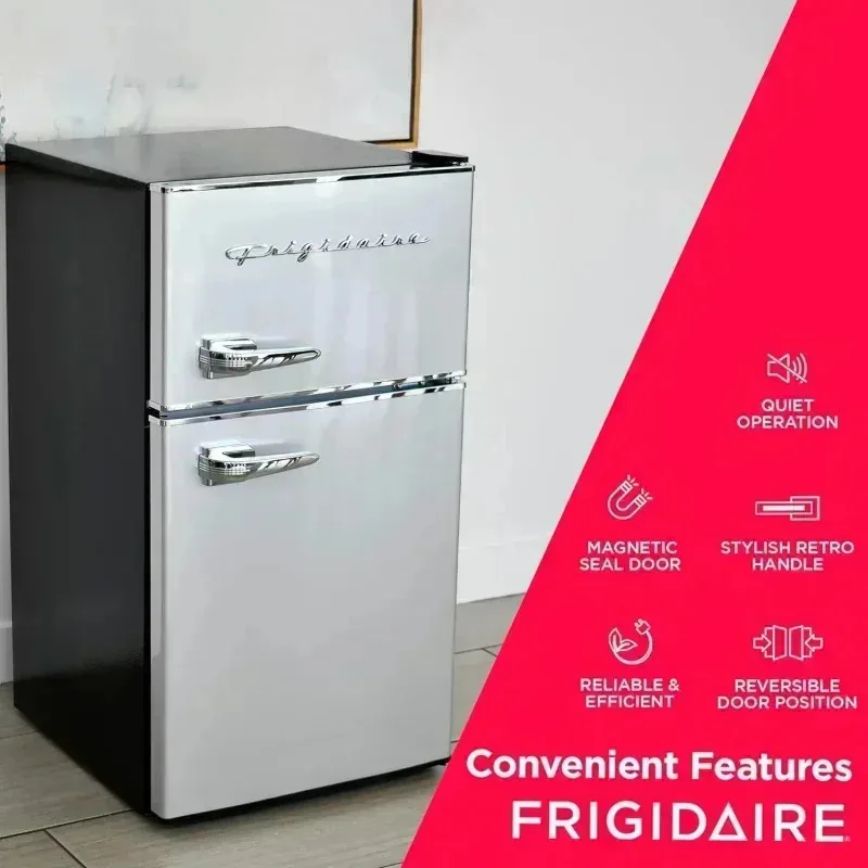 QZB9-Frigidaire EFR341,3.1 قدم مكعب ثلاجة وفريزر ببابين، سلسلة بلاتينية، ستانلس ستيل، مزدوج، $R #5